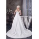 Beautiful A-Line Satin Taffeta Sleeveless Straps Wedding Dresses 2030614 Beautiful A-Line Satin Taffeta Sleeveless Straps Wedding Dresses 2030614
