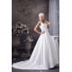 Beautiful A-Line Satin Taffeta Sleeveless Straps Wedding Dresses 2030614 Beautiful A-Line Satin Taffeta Sleeveless Straps Wedding Dresses 2030614
