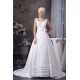 Beautiful A-Line Satin Taffeta Sleeveless Straps Wedding Dresses 2030614 Beautiful A-Line Satin Taffeta Sleeveless Straps Wedding Dresses 2030614