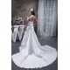 Beautiful A-Line Sleeveless Satin Taffeta Straps Wedding Dresses 2030616 Beautiful A-Line Sleeveless Satin Taffeta Straps Wedding Dresses 2030616