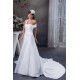 Beautiful A-Line Sleeveless Satin Taffeta Straps Wedding Dresses 2030616 Beautiful A-Line Sleeveless Satin Taffeta Straps Wedding Dresses 2030616
