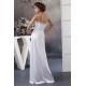 Beautiful A-Line Sleeveless Strapless Beaded Wedding Dresses 2030618