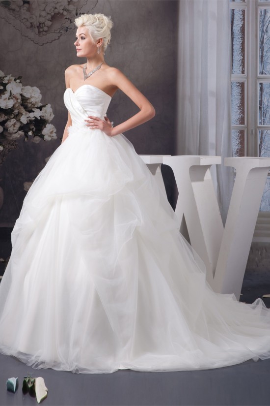 Beautiful A-Line Sweetheart Sleeveless Satin Wedding Dresses 2030620 Beautiful A-Line Sweetheart Sleeveless Satin Wedding Dresses 2030620