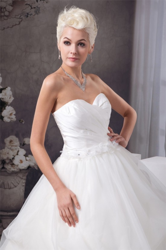 Beautiful A-Line Sweetheart Sleeveless Satin Wedding Dresses 2030620 Beautiful A-Line Sweetheart Sleeveless Satin Wedding Dresses 2030620