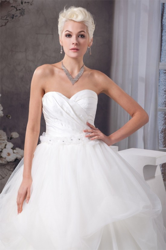 Beautiful A-Line Sweetheart Sleeveless Satin Wedding Dresses 2030620 Beautiful A-Line Sweetheart Sleeveless Satin Wedding Dresses 2030620