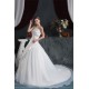 Beautiful A-Line V-Neck Satin Taffeta Short Sleeve Wedding Dresses 2030622 Beautiful A-Line V-Neck Satin Taffeta Short Sleeve Wedding Dresses 2030622