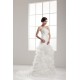 Beautiful Satin Strapless Sleeveless A-Line Wedding Dresses 2030626