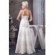 Beautiful Sleeveless Strapless A-Line Satin Wedding Dresses 2030633 Beautiful Sleeveless Strapless A-Line Satin Wedding Dresses 2030633