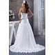 Beautiful Soft Sweetheart Chiffon Satin Sleeveless Wedding Dresses 2030634