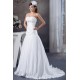 Beautiful Soft Sweetheart Chiffon Satin Sleeveless Wedding Dresses 2030634