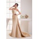 Beautiful Taffeta Mermaid/Trumpet Sleeveless Strapless Wedding Dresses 2030637