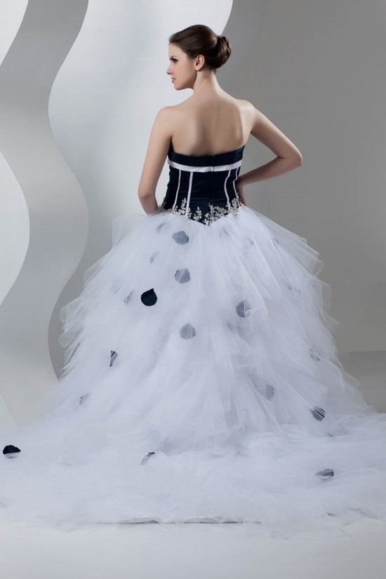 Charming Satin Organza Princess Sweetheart Sleeveless Wedding Dresses 2030651 Charming Satin Organza Princess Sweetheart Sleeveless Wedding Dresses 2030651