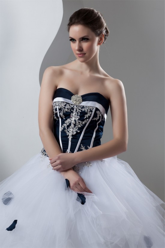 Charming Satin Organza Princess Sweetheart Sleeveless Wedding Dresses 2030651 Charming Satin Organza Princess Sweetheart Sleeveless Wedding Dresses 2030651