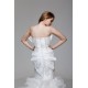Charming Strapless Satin Organza Mermaid/Trumpet Beaded Wedding Dresses 2030652 Charming Strapless Satin Organza Mermaid/Trumpet Beaded Wedding Dresses 2030652
