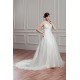 Charming V-Neck Sleeveless Satin Organza A-Line Wedding Dresses 2030653 Charming V-Neck Sleeveless Satin Organza A-Line Wedding Dresses 2030653