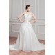 Charming V-Neck Sleeveless Satin Organza A-Line Wedding Dresses 2030653 Charming V-Neck Sleeveless Satin Organza A-Line Wedding Dresses 2030653