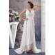 Chiffon Silk like Satin Sleeveless V-Neck Reception Wedding Dresses 2030657 Chiffon Silk like Satin Sleeveless V-Neck Reception Wedding Dresses 2030657