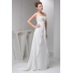 Chiffon Silk like Satin Sweetheart Beaded Sequin Sweet Wedding Dresses 2030658