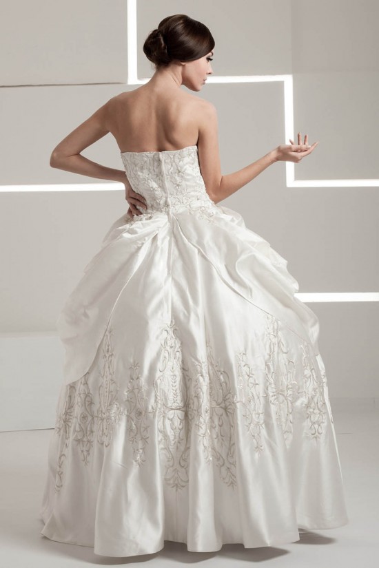 Ball Gown Strapless Floor-Length Wedding Dresses 2030665 Ball Gown Strapless Floor-Length Wedding Dresses 2030665