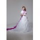 Elegant Satin Organza Strapless A-Line Short Sleeve Wedding Dresses 2030666 Elegant Satin Organza Strapless A-Line Short Sleeve Wedding Dresses 2030666