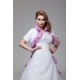 Elegant Satin Organza Strapless A-Line Short Sleeve Wedding Dresses 2030666 Elegant Satin Organza Strapless A-Line Short Sleeve Wedding Dresses 2030666