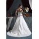 Elegant Satin Strapless A-Line Sleeveless Beaded Wedding Dresses 2030667 Elegant Satin Strapless A-Line Sleeveless Beaded Wedding Dresses 2030667