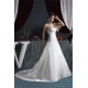 Elegant Satin Strapless A-Line Sleeveless Beaded Wedding Dresses 2030667 Elegant Satin Strapless A-Line Sleeveless Beaded Wedding Dresses 2030667