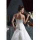 Elegant Satin Strapless A-Line Sleeveless Beaded Wedding Dresses 2030667 Elegant Satin Strapless A-Line Sleeveless Beaded Wedding Dresses 2030667