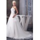 Elegant Strapless A-Line Sleeveless Satin Beaded Lace Wedding Dresses 2030676 Elegant Strapless A-Line Sleeveless Satin Beaded Lace Wedding Dresses 2030676