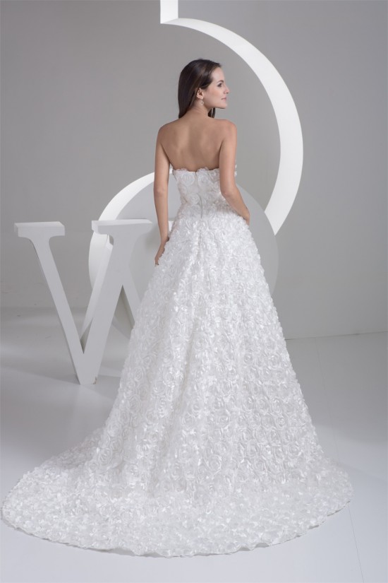 Fantastic A-Line Sleeveless Netting Strapless Wedding Dresses 2030682 Fantastic A-Line Sleeveless Netting Strapless Wedding Dresses 2030682