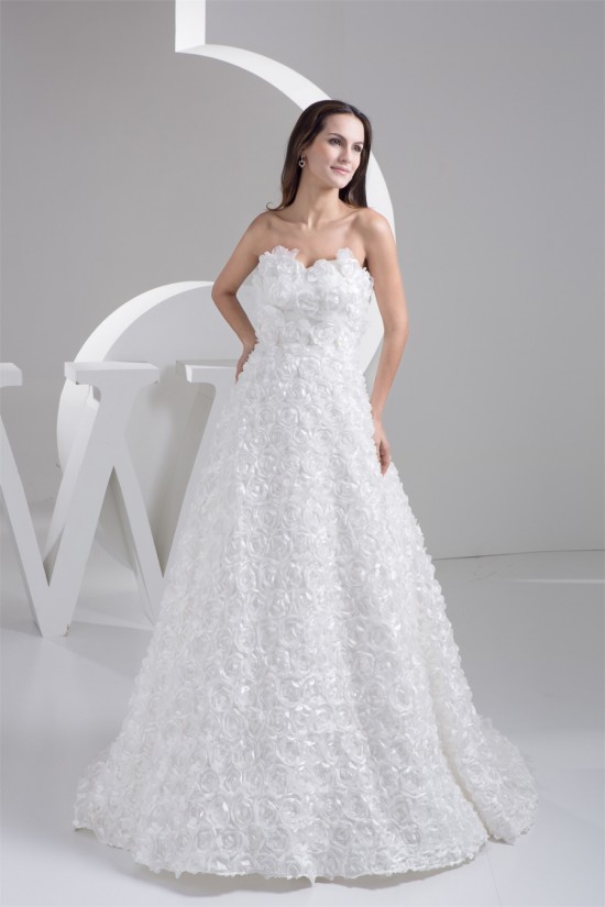 Fantastic A-Line Sleeveless Netting Strapless Wedding Dresses 2030682 Fantastic A-Line Sleeveless Netting Strapless Wedding Dresses 2030682