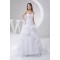 Fantastic A-Line Spaghetti Straps Sleeveless Satin Wedding Dresses 2030685