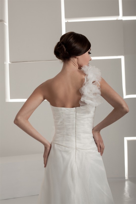 Fantastic One-Shoulder A-Line Sleeveless Wedding Dresses 2030686 Fantastic One-Shoulder A-Line Sleeveless Wedding Dresses 2030686