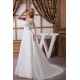 Fantastic Satin Organza Strapless A-Line Sleeveless Wedding Dresses 2030691 Fantastic Satin Organza Strapless A-Line Sleeveless Wedding Dresses 2030691