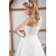 Fantastic Satin Organza Strapless A-Line Sleeveless Wedding Dresses 2030691 Fantastic Satin Organza Strapless A-Line Sleeveless Wedding Dresses 2030691