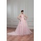 Fantastic Strapless A-Line Sleeveless Satin Organza Wedding Dresses 2030693