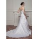 Fashionable Sleeveless A-Line Beaded Lace Strapless Wedding Dresses 2030706 Fashionable Sleeveless A-Line Beaded Lace Strapless Wedding Dresses 2030706