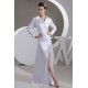 Floor-Length A-Line V-Neck Covered Buttons Wedding Dresses 2030710 Floor-Length A-Line V-Neck Covered Buttons Wedding Dresses 2030710