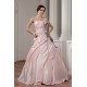 Ball Gown Floor-Length Strapless Handmade Flowers Wedding Dresses 2030712 Ball Gown Floor-Length Strapless Handmade Flowers Wedding Dresses 2030712