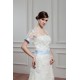 Satin Lace A-Line Short Sleeve Floor-Length Wedding Dresses with A Lace Jacket 2030714 Satin Lace A-Line Short Sleeve Floor-Length Wedding Dresses with A Lace Jacket 2030714