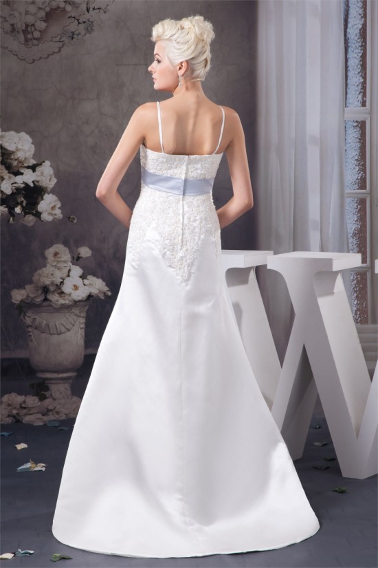 A-Line Spaghetti Straps Sleeveless Lace Wedding Dresses 2030718 A-Line Spaghetti Straps Sleeveless Lace Wedding Dresses 2030718