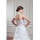 A-Line Satin Organza Sleeveless Halter Beaded Lace Wedding Dresses 2030720 A-Line Satin Organza Sleeveless Halter Beaded Lace Wedding Dresses 2030720
