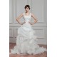 Great A-Line Sleeveless Straps Satin Organza Wedding Dresses 2030723 Great A-Line Sleeveless Straps Satin Organza Wedding Dresses 2030723