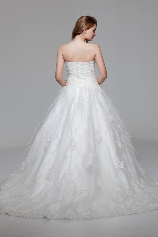 Great Ball Gown Soft Sweetheart Satin Organza Lace Wedding Dresses 2030725 Great Ball Gown Soft Sweetheart Satin Organza Lace Wedding Dresses 2030725