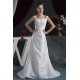 A-Line Great Sleeveless Taffeta Scoop Beaded Wedding Dresses 2030731 A-Line Great Sleeveless Taffeta Scoop Beaded Wedding Dresses 2030731