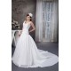 A-Line Straps Sleeveless Satin Taffeta Wedding Dresses 2030733