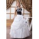 Ball Gown Halter Floor-Length Black White Beading Wedding Dresses 2030737 Ball Gown Halter Floor-Length Black White Beading Wedding Dresses 2030737