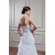 High-Neck A-Line Satin Organza Sleeveless Wedding Dresses 2030739 High-Neck A-Line Satin Organza Sleeveless Wedding Dresses 2030739