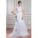 High-Neck A-Line Satin Organza Sleeveless Wedding Dresses 2030739 High-Neck A-Line Satin Organza Sleeveless Wedding Dresses 2030739