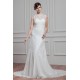 Sheath/Column Sleeveless Lace Chiffon New Arrival Wedding Dresses 2030740 Sheath/Column Sleeveless Lace Chiffon New Arrival Wedding Dresses 2030740